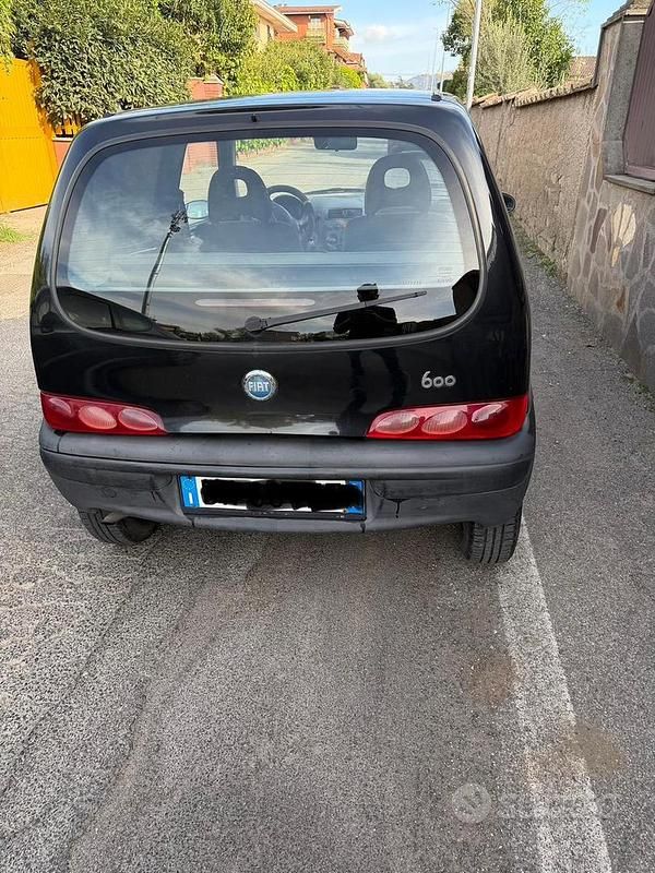 Usata Fiat 600 2008 Nero Utilitaria