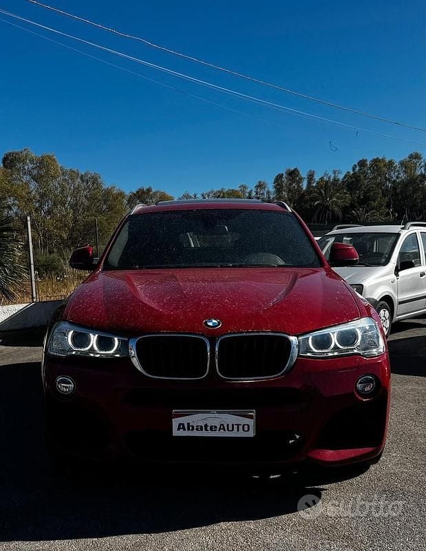 Usata BMW X4 M Sport 190 CV (139 kW) 2016 Rosso SUV