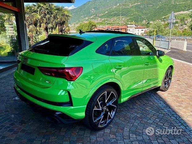 Usata Audi RS Q3 Sportback Ambiente 400 CV (294 kW) 2022 Verde SUV