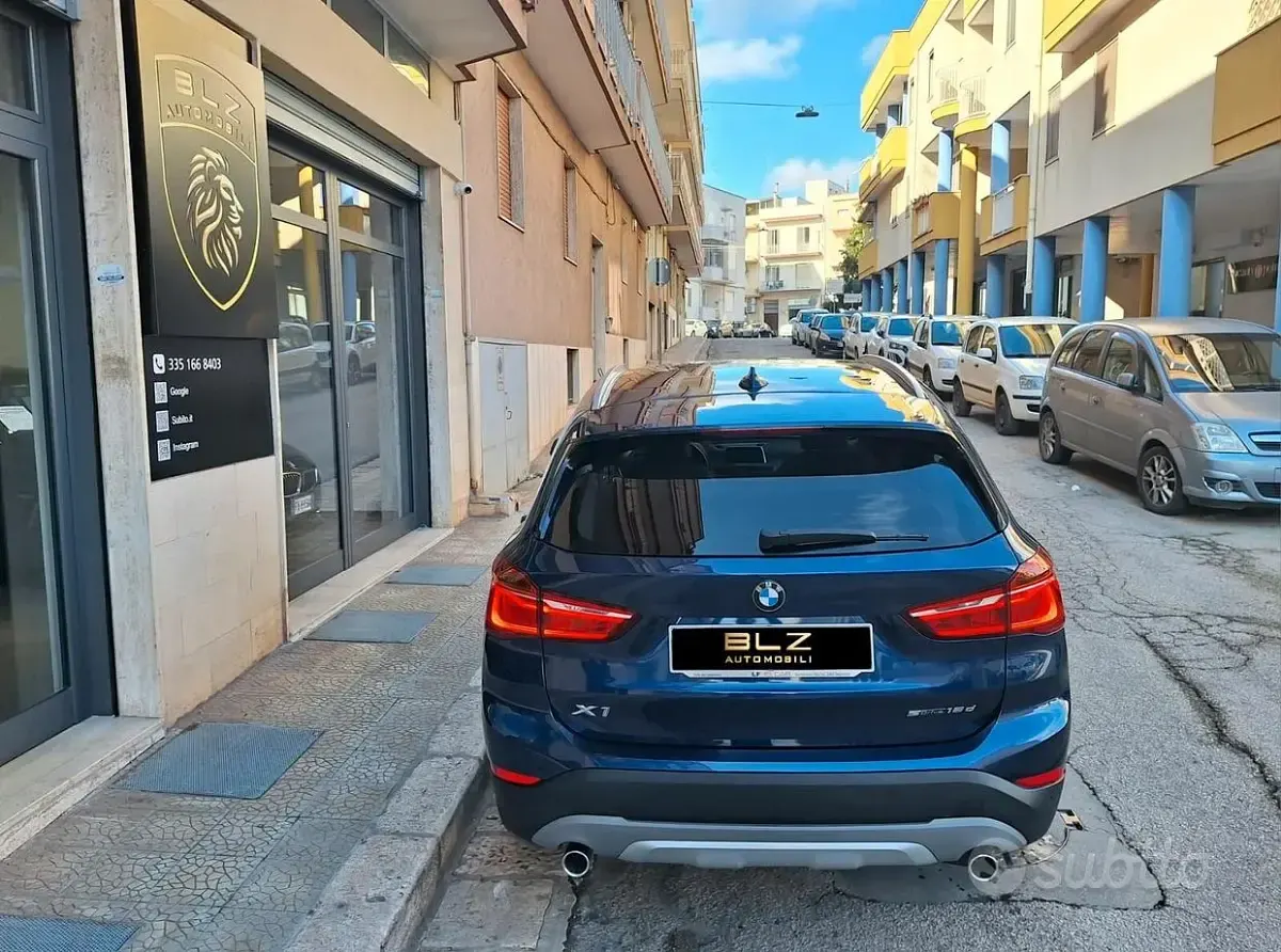 Usata BMW X1 xLine 150 CV (110 kW) 2019 Bluazzurro SUV