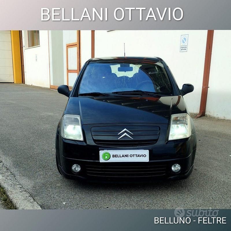 Usata Citroën C2 VTR Sport 70 CV (51 kW) 2008 Nero pastello Utilitaria