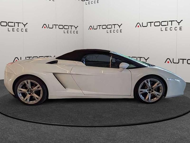 Usata Lamborghini Gallardo 520 CV (382 kW) 2008 Bianco Cabrio