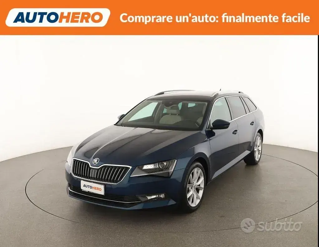 Usata Skoda Superb 150 CV (110 kW) 2018 Bluazzurro Station wagon