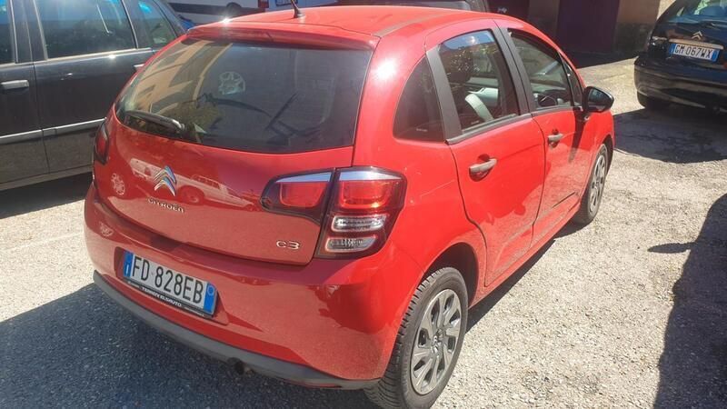 Usata Citroën C3 Live 68 CV (50 kW) 2016 Rosso Utilitaria