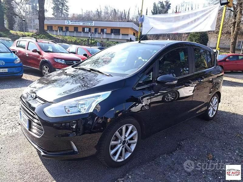 Begagnad Ford B-MAX Titanium 90 HK (66 kW) 2018 Svart Minibuss