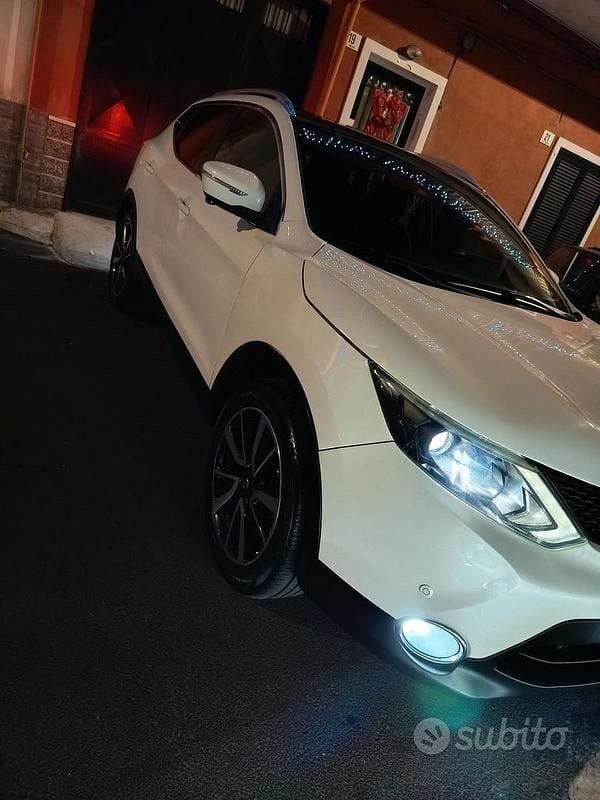 Usata Nissan Qashqai 130 CV (95 kW) 2014 Bianco SUV
