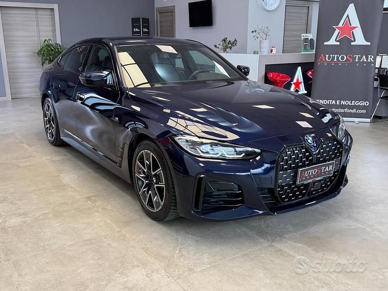 Usata BMW 420 M Sport 190 CV (139 kW) 2023 Blu/azzurro Coupé