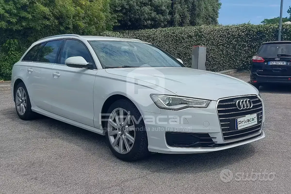 Usata Audi A6 Business Plus 190 CV (139 kW) 2015 Bianco Berlina