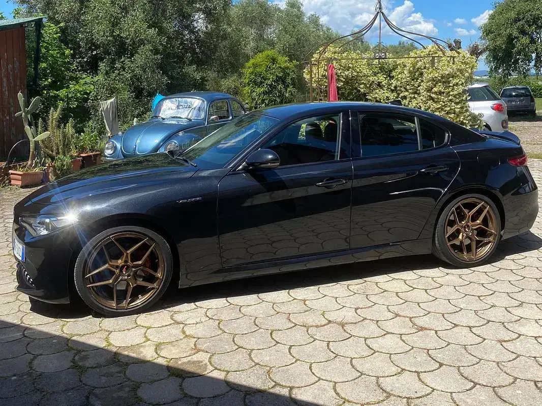 Usata Alfa Romeo Giulia Veloce 280 CV (205 kW) 2018 Nero Berlina