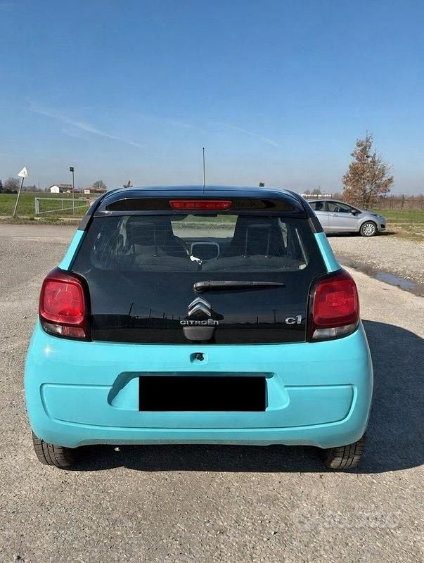 Usata Citroën C1 Feel 69 CV (50 kW) 2016 Blu Utilitaria