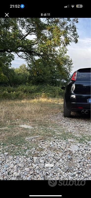 Usata Fiat Grande Punto 90 CV (66 kW) 2007 Nero Utilitaria