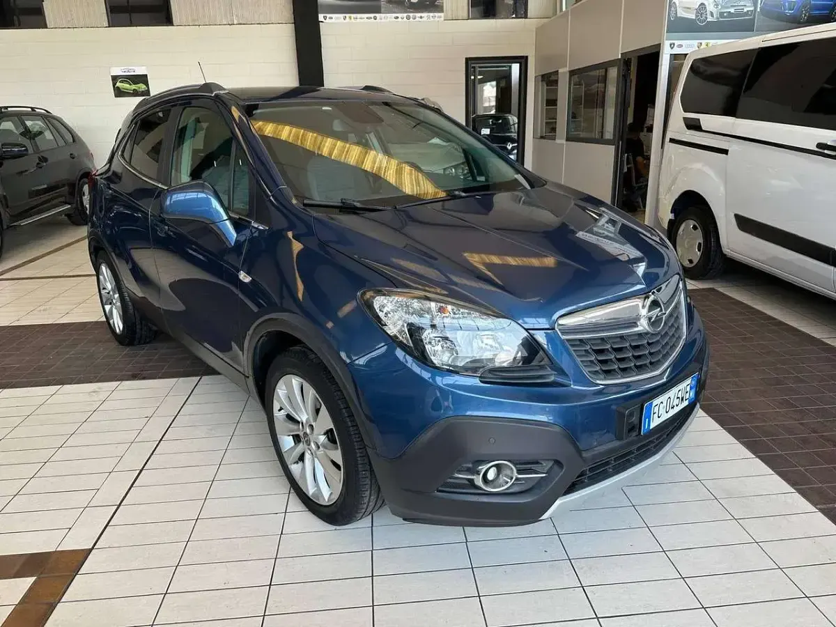 Usata Opel Mokka Cosmo 136 CV (100 kW) 2016 Blu/azzurro SUV