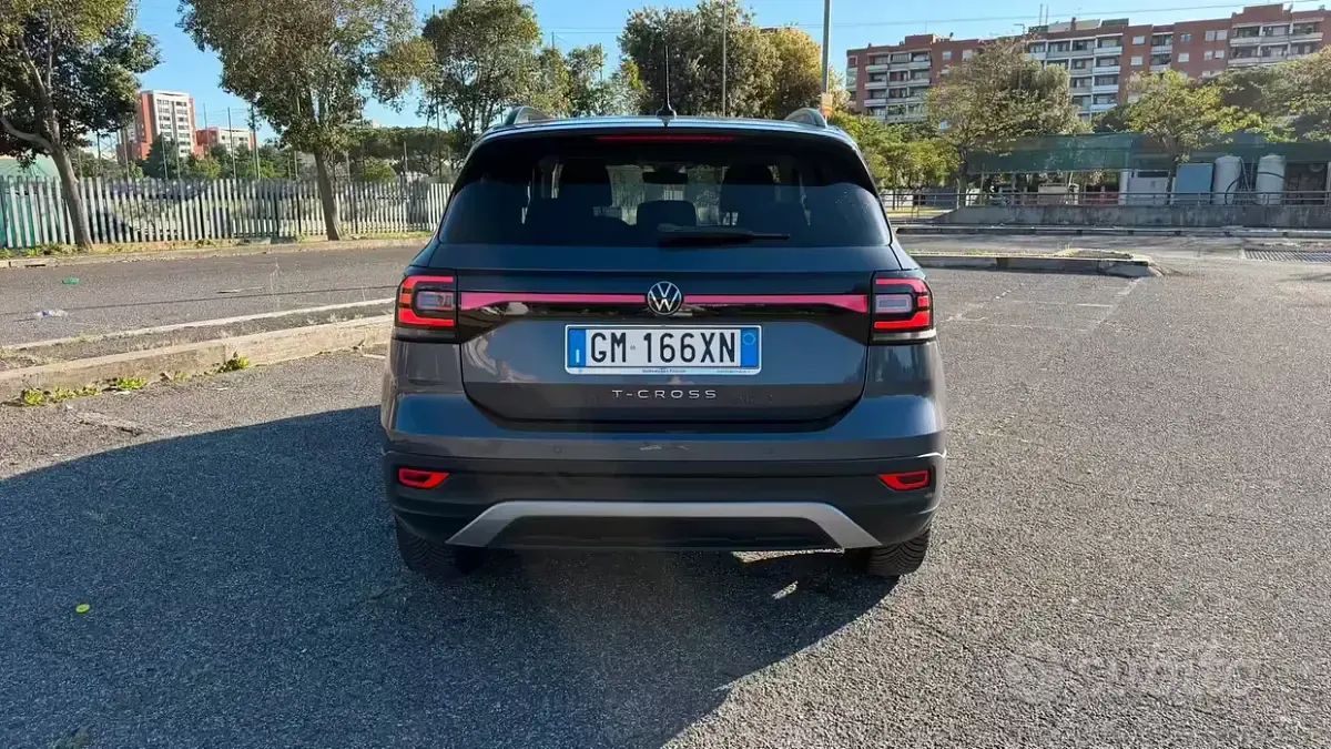 Usata VW T-Cross 95 CV (69 kW) 2023 Grigio SUV