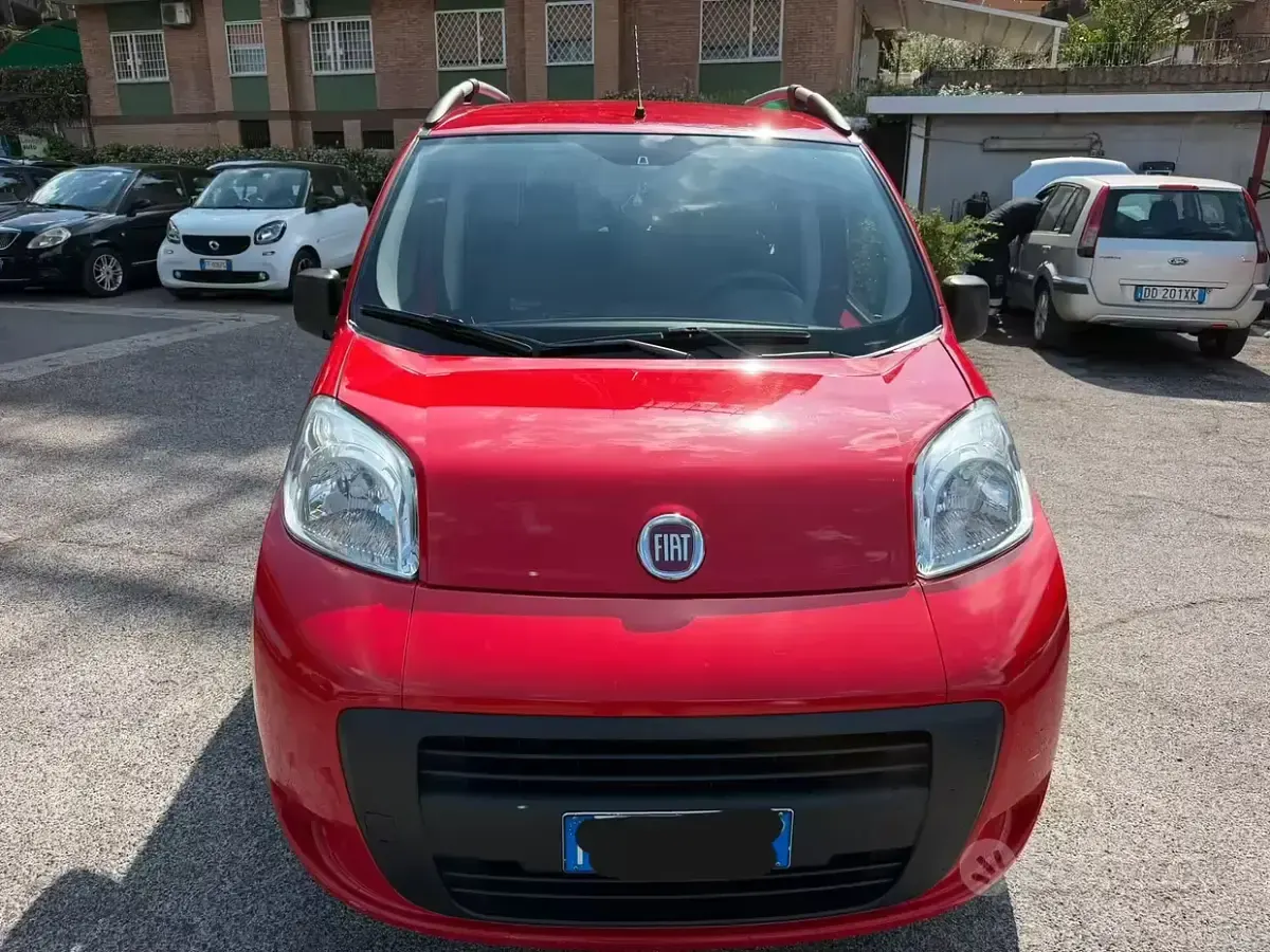 Usata Fiat Qubo Active 70 CV (51 kW) 2013 Rosso Monovolume