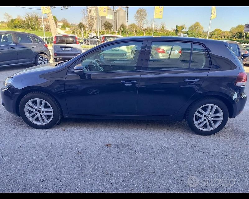 Usata VW Golf VI Highline 140 CV (102 kW) 2009 Nero Utilitaria