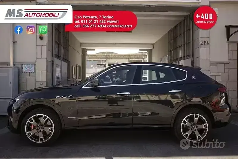 Usata Maserati Levante GranLusso 350 CV (257 kW) 2021 Nero SUV