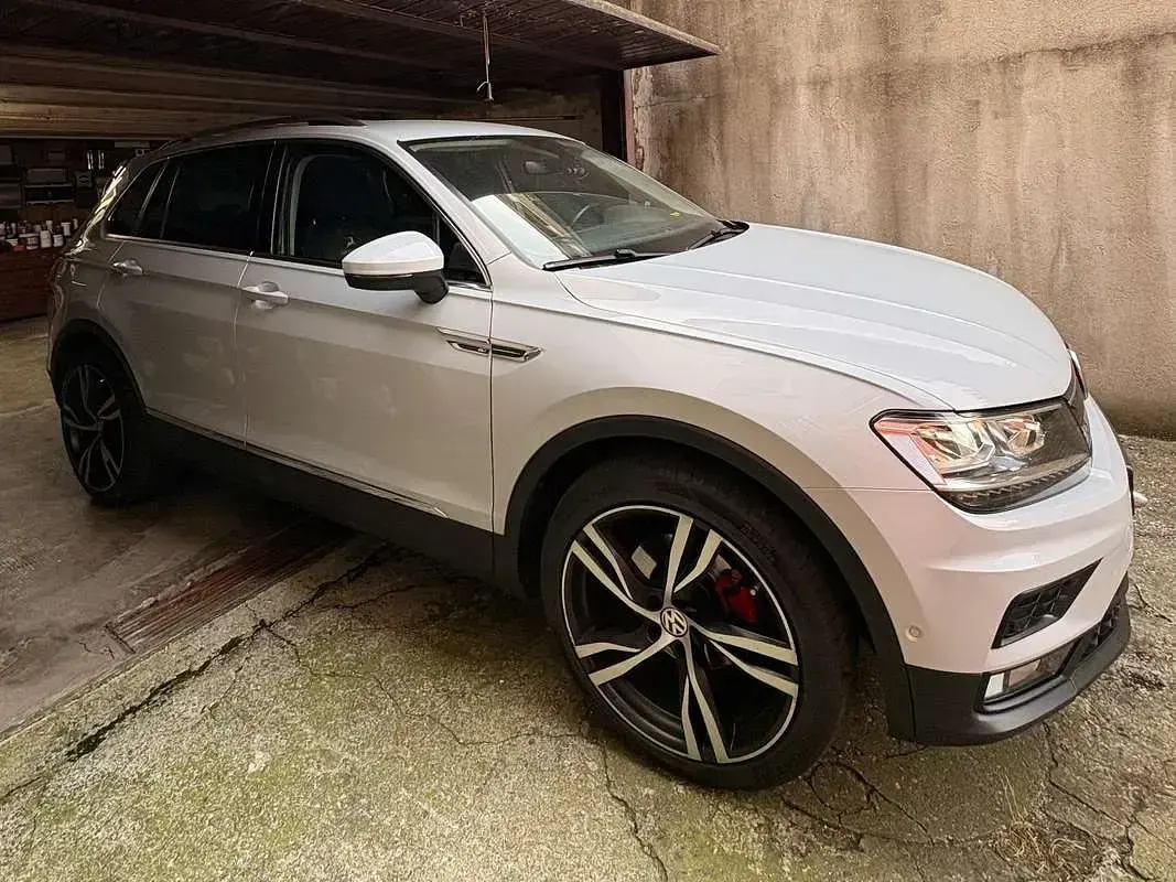 Usata VW Tiguan Business 150 CV (110 kW) 2019 Bianco SUV
