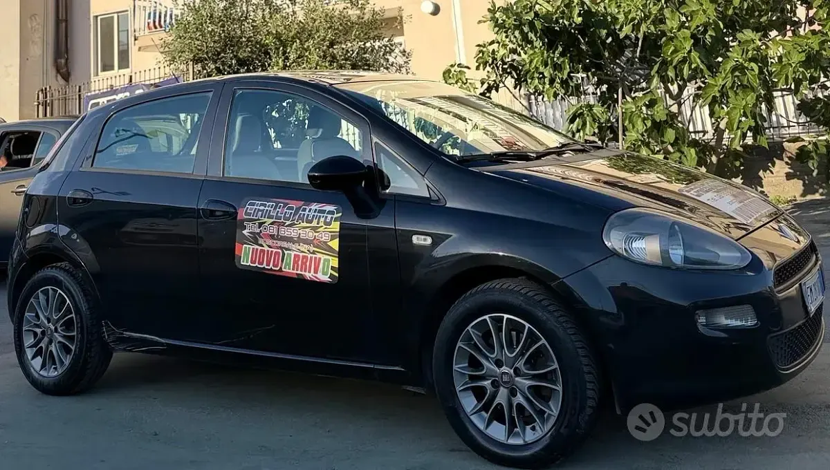 Usata Fiat Punto Evo 95 CV (69 kW) 2012 Nero Utilitaria