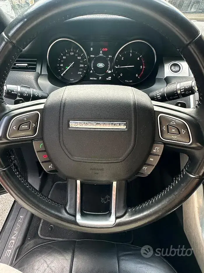 Usata Land Rover Range Rover evoque 2018 Nero Station wagon