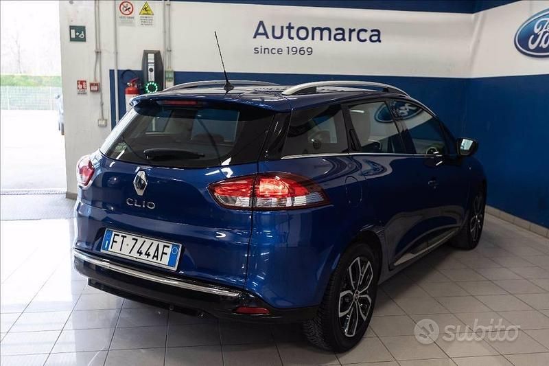 Usata Renault Clio GrandTour 75 CV (55 kW) 2018 Blu Station wagon