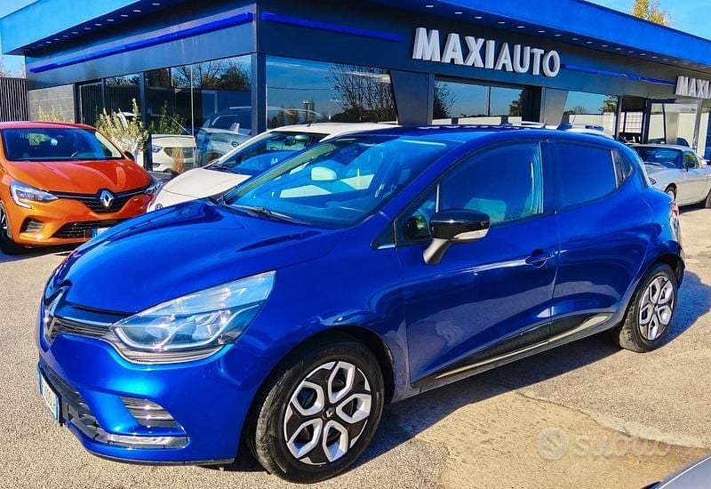 Usata Renault Clio IV 89 CV (65 kW) 2018 Blu Berlina