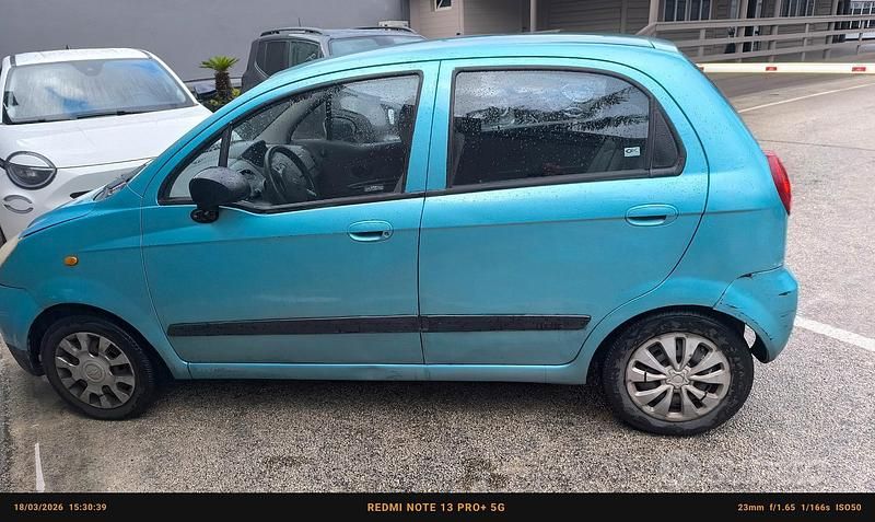 Usata Chevrolet Matiz 2006 Blu Utilitaria
