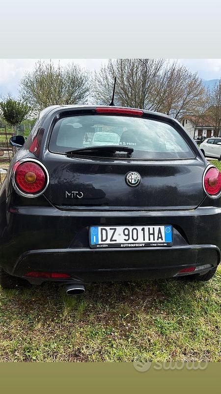 Usata Alfa Romeo MiTo Distinctive 78 CV (57 kW) 2010 Nero Utilitaria