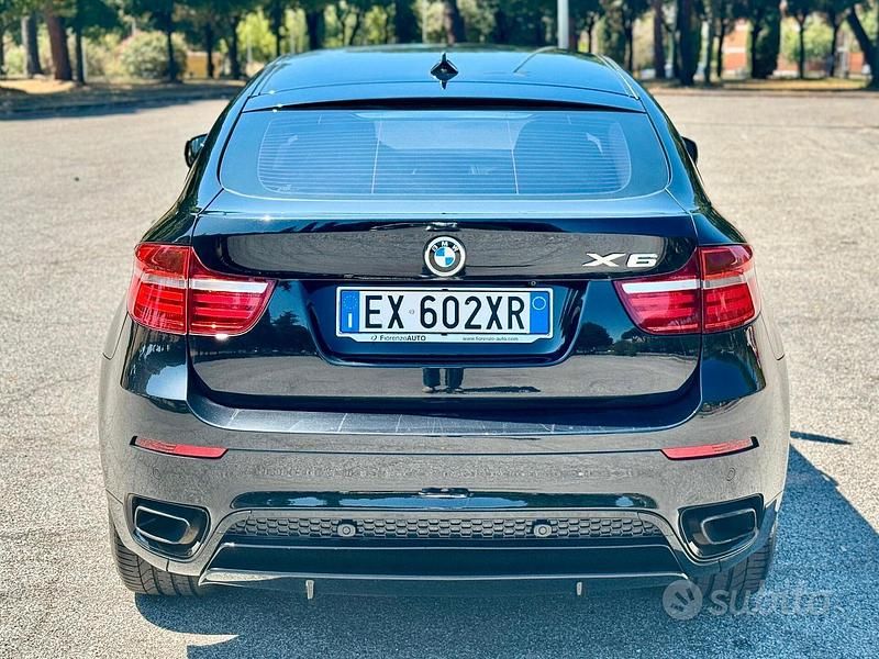 Usata BMW X6 Efficient Dynamics 245 CV (180 kW) 2013 Nero SUV