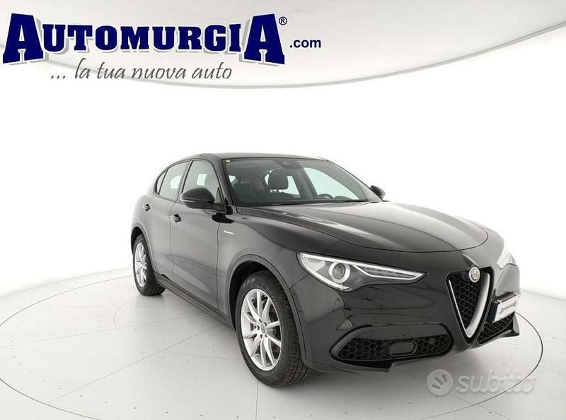 Usata Alfa Romeo Stelvio Super 190 CV (139 kW) 2021 Nero SUV