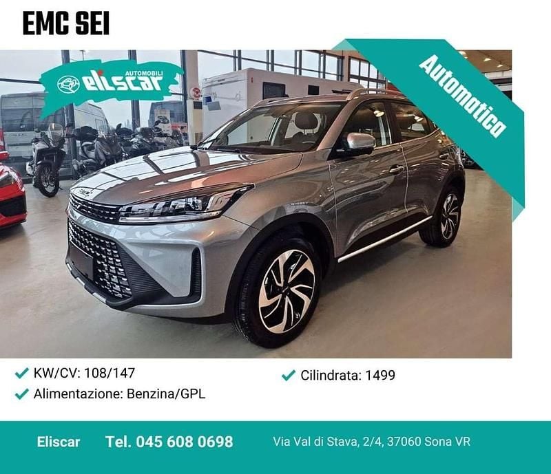 Nuova EMC SEI 147 CV (108 kW) 2025 Argento SUV