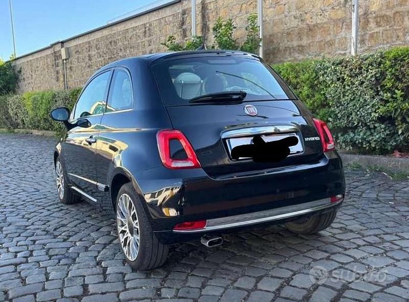 Begagnad Fiat 500 Launch Edition 69 HK (50 kW) 2021 Svart Halvkombi