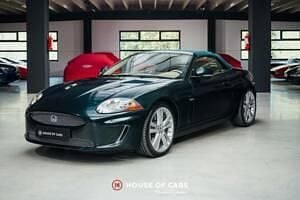 Usata Jaguar XKR 510 CV (375 kW) 2010 Verde Cabrio