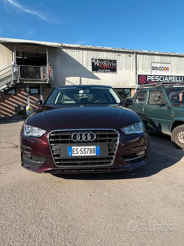 Usata Audi A3 2013 Rosso Berlina