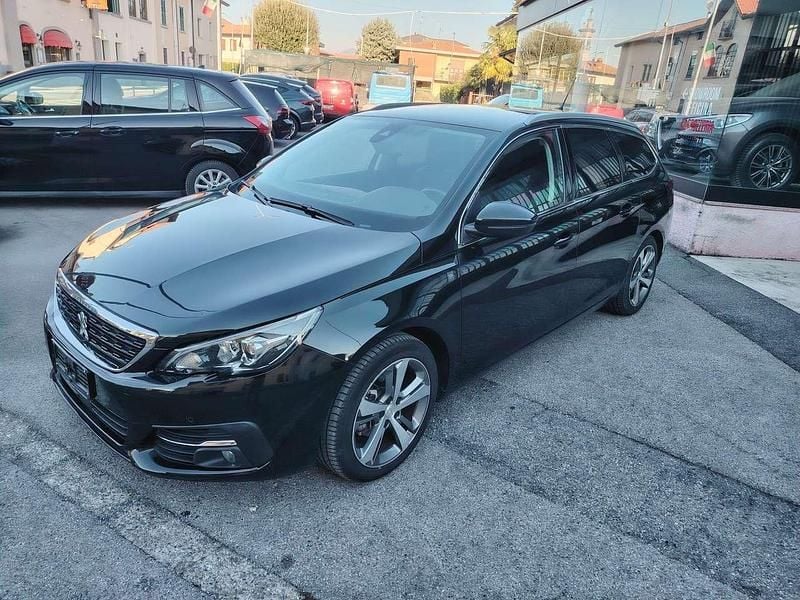 Usata Peugeot 308 SW 131 CV (96 kW) 2019 Nero Station wagon