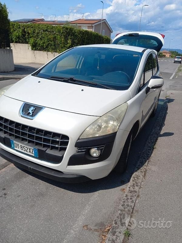 Usata Peugeot 3008 110 CV (80 kW) 2009 Bianco SUV