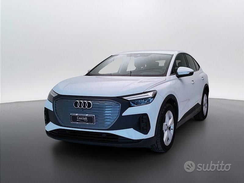 Usata Audi Q4 Sportback e-tron Comfort 150 kW (204 CV) 2022 Bianco SUV