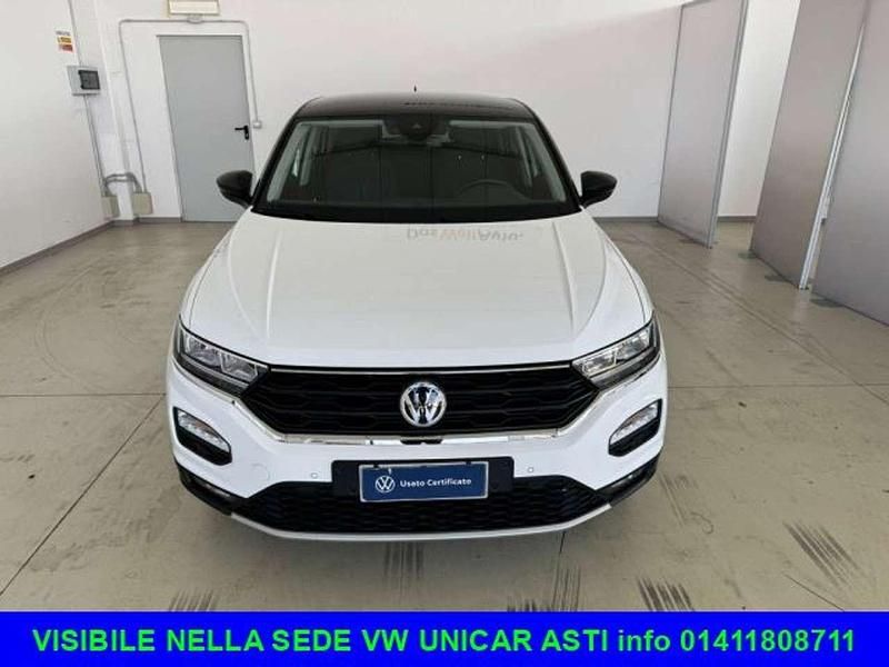 Usata VW T-Roc Style 150 CV (110 kW) 2019 Bianco tetto nero SUV