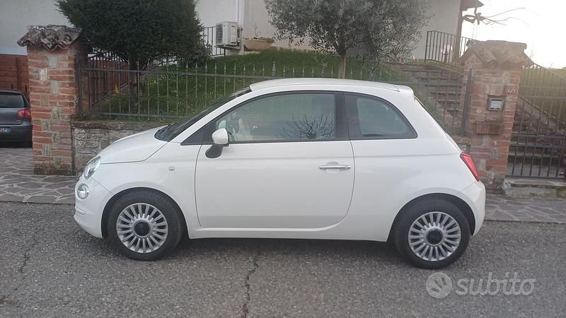 Usata Fiat 500 95 CV (69 kW) 2017 Bianco Utilitaria