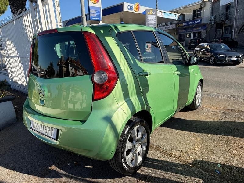 Usata Opel Agila Enjoy 86 CV (63 kW) 2009 Verde Utilitaria