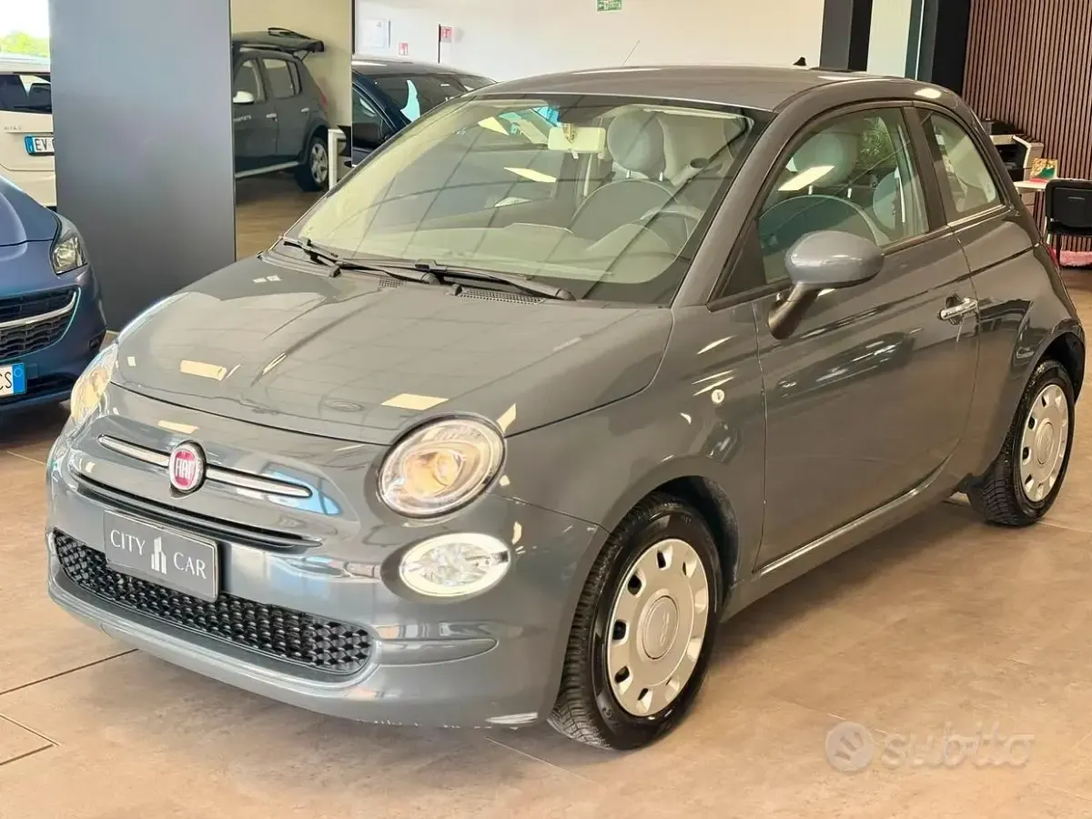 Usata Fiat 500 Pop 95 CV (69 kW) 2017 Blu Berlina