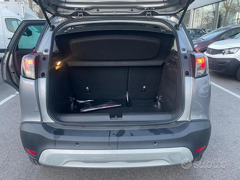 Usata Opel Crossland X Ultimate 110 CV (80 kW) 2021 Grigio SUV