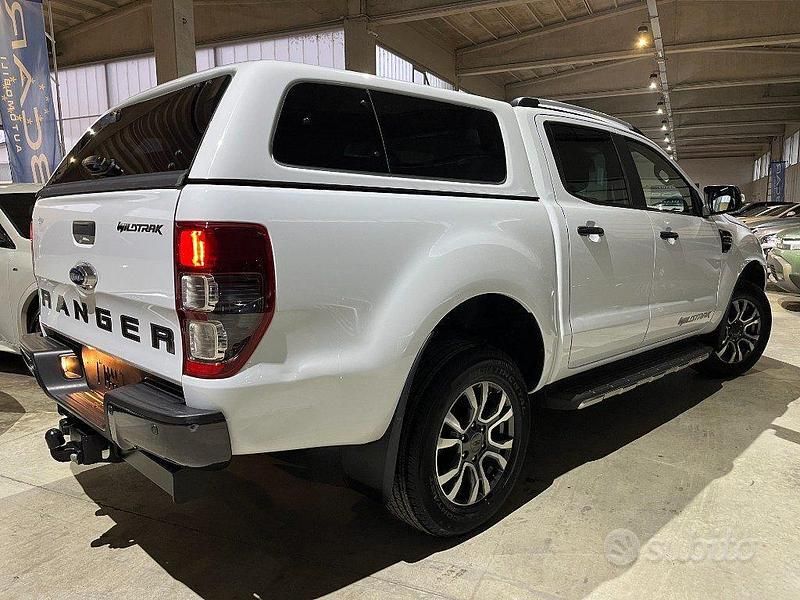 Usata Ford Ranger Wildtrack 213 CV (156 kW) 2022 Bianco Pick-up