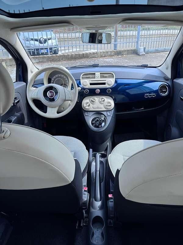 Begagnad Fiat 500 69 HK (50 kW) 2015 Blå Halvkombi