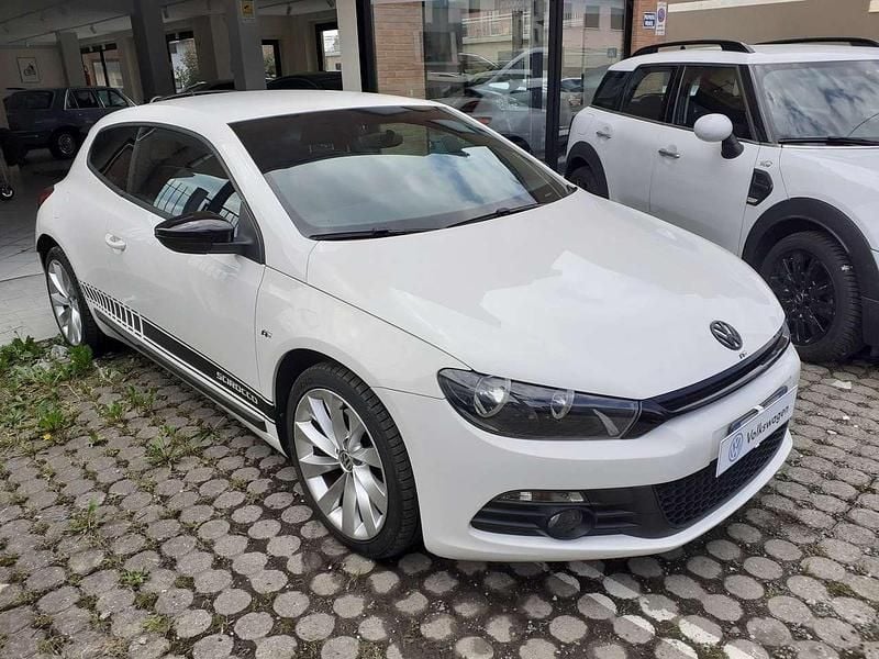 Usata VW Scirocco R-line 209 CV (153 kW) 2009 Bianco Coupé