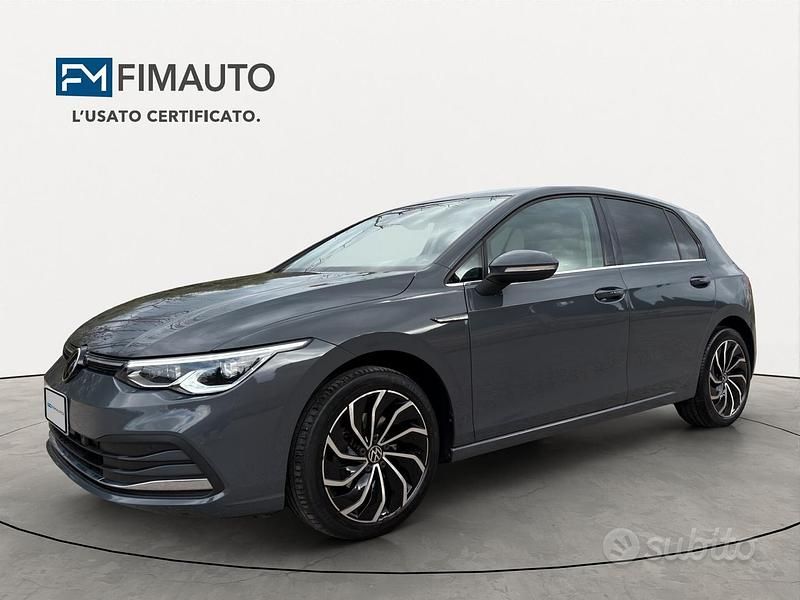 Usata VW Golf VIII Style 116 CV (85 kW) 2022 Grigio Berlina