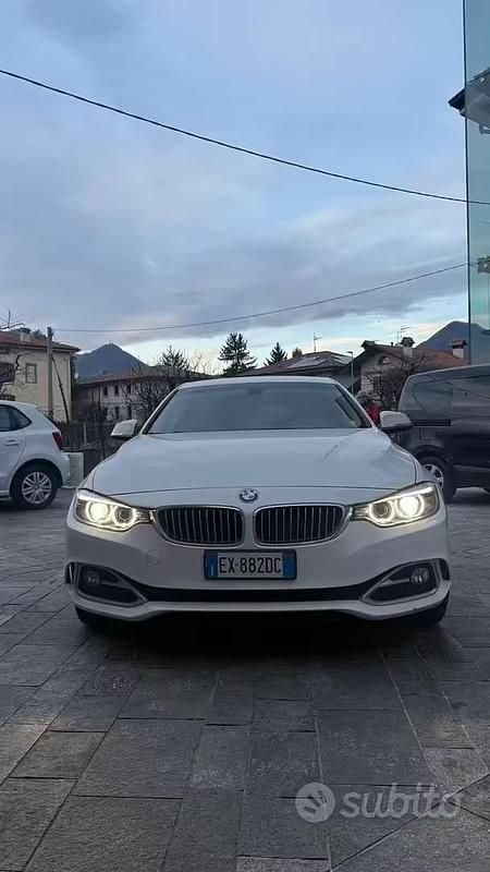 Usata BMW 420 Luxury Line 184 CV (135 kW) 2014 Bianco Coupé