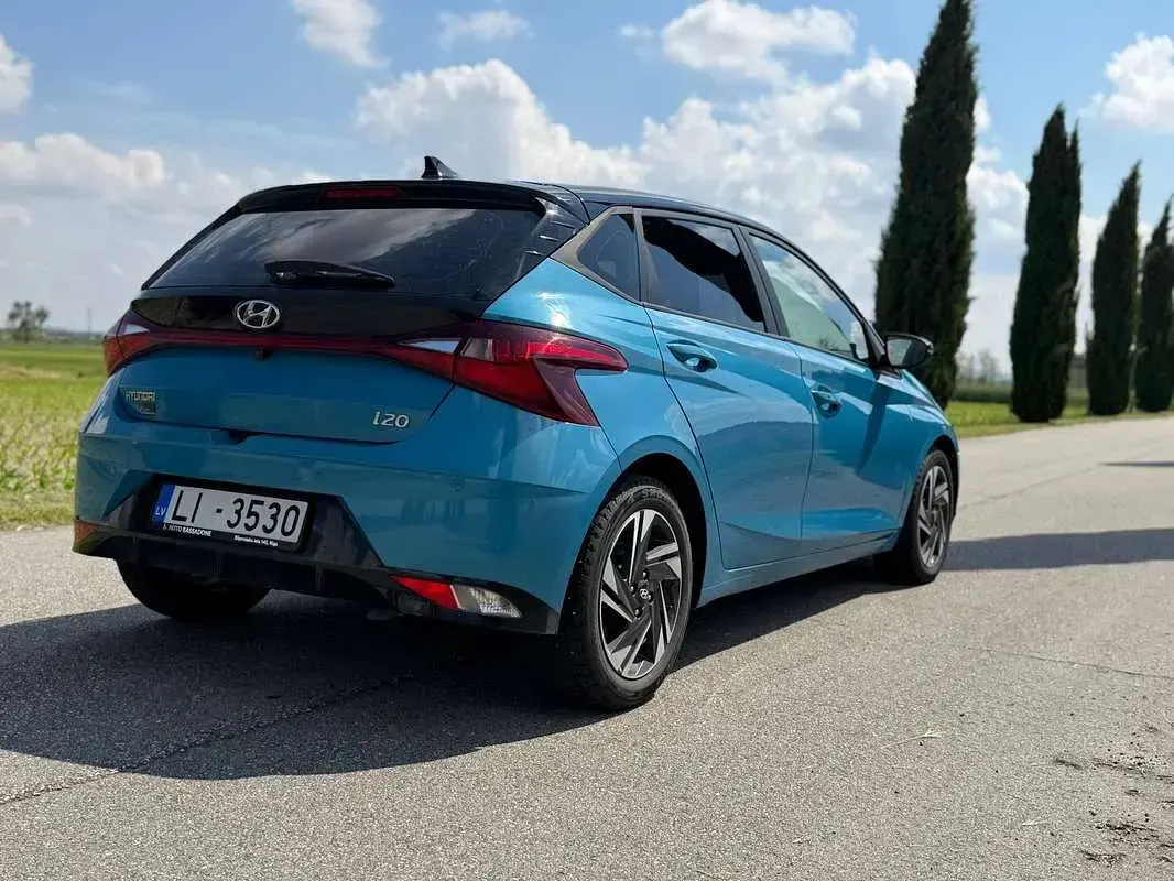 Usata Hyundai i20 101 CV (74 kW) 2021 Blu/azzurro Utilitaria