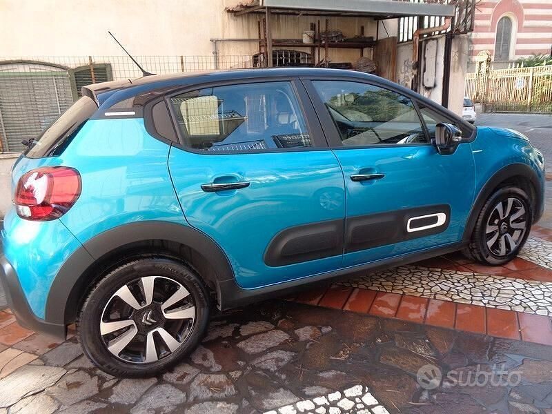 Usata Citroën C3 PureTech 82 CV (60 kW) 2021 Blu Berlina