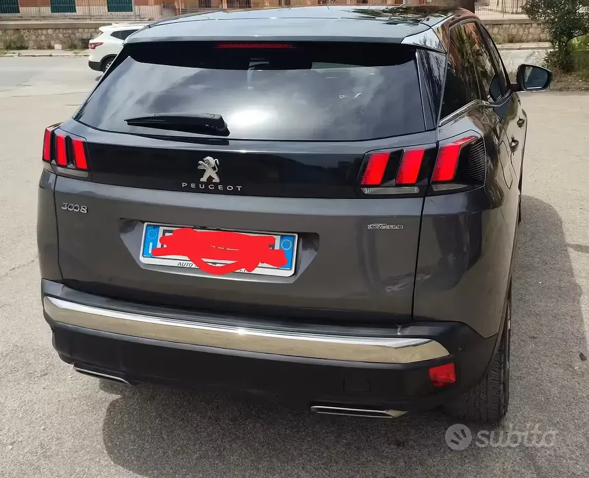 Gebraucht Peugeot 3008 GT-line 131 PS (96 kW) 2018 Grau SUV