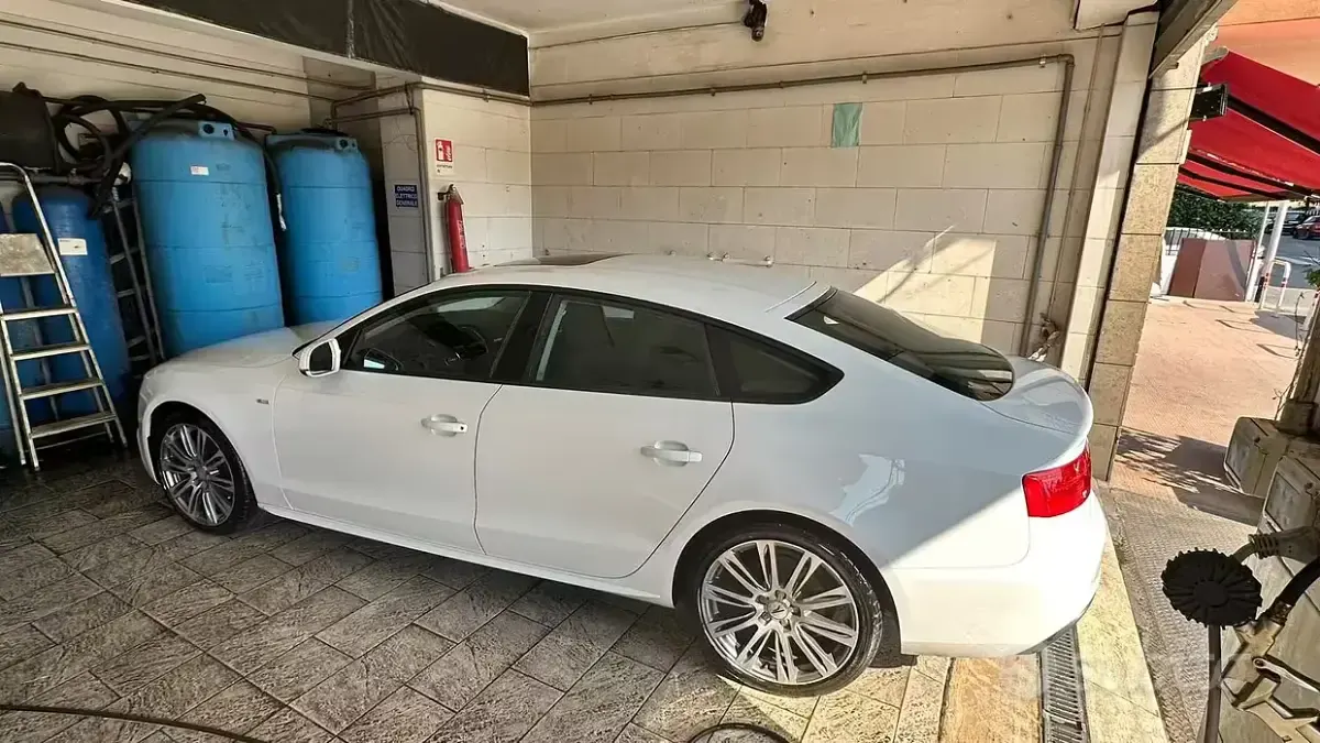 Usata Audi A5 Sportback S-Line 2014 Bianco Utilitaria